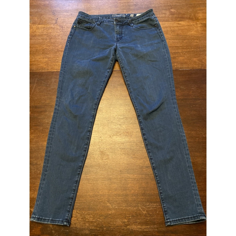 MISS ME Mid-Rise Super Skinny Dark‎ Wash Jeans Women's Size 30 Stretch